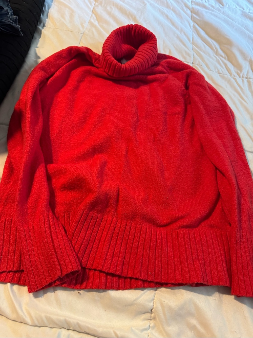 Old Navy Red Turtleneck Sweater